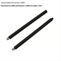 Telescopic push-and-pull rod fitness equipment with pull rope attachments for resistance training