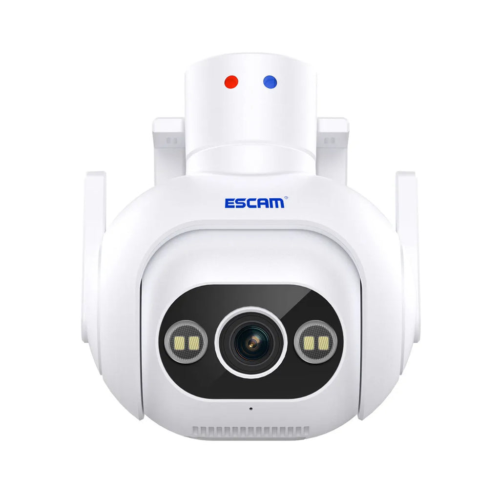 4MP smart colour night vision security camera with wall mount bracket and IP66 waterproof rating