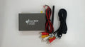 Black car mirror link box Wi-Fi converter with power cable, antenna, AV cable and user manual