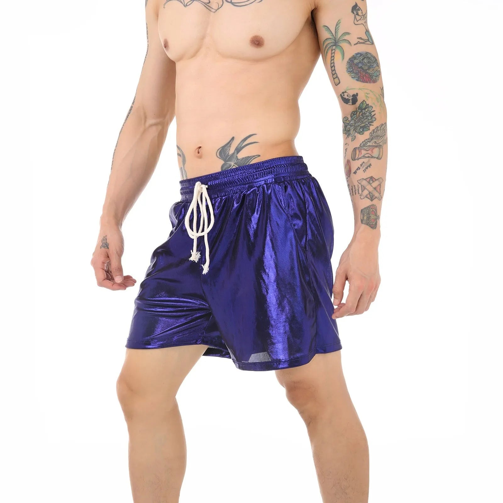 Men's casual polyester home pants in multiple colours and sizes