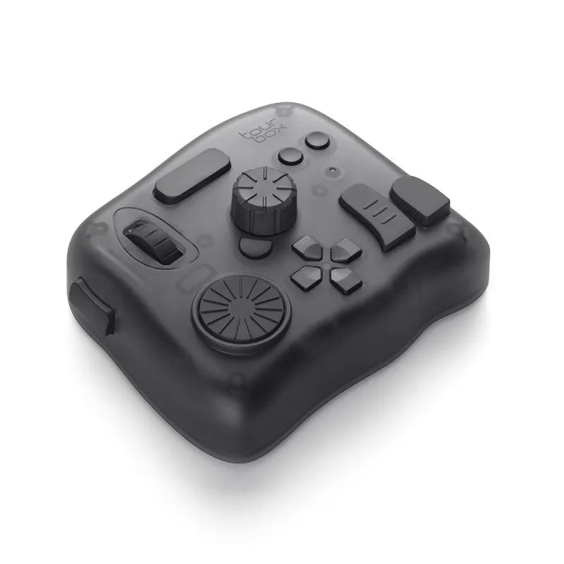 TourBox NEO editing controller auxiliary keyboard for digital creators on desk