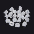 100 transparent plastic interior clips for BMW E39 E38 dashboard trim fastening