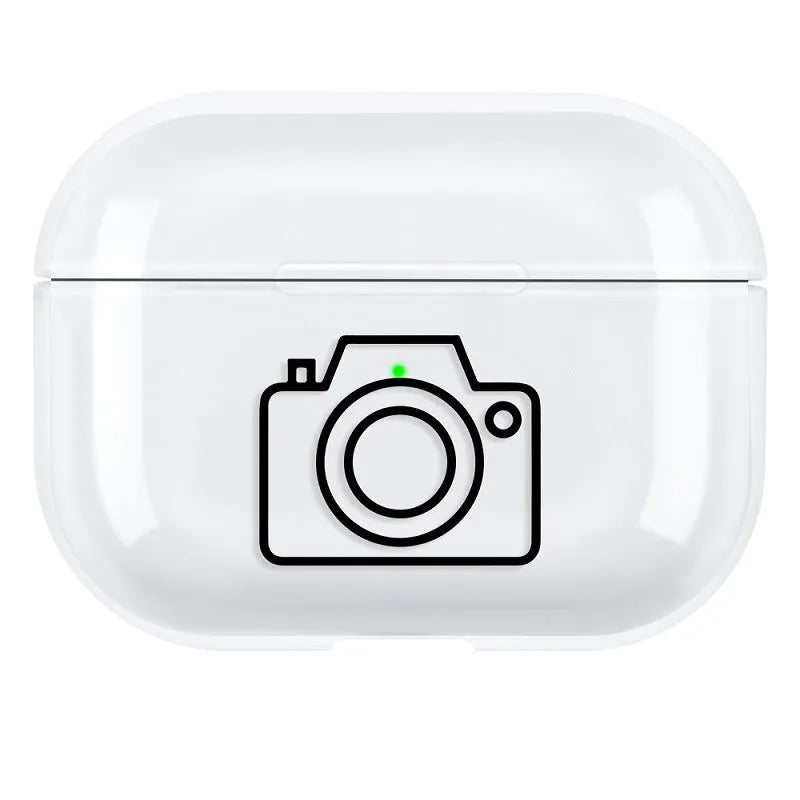 AirPods Pro 3 compatible protective shell case in PC plastic back cover design