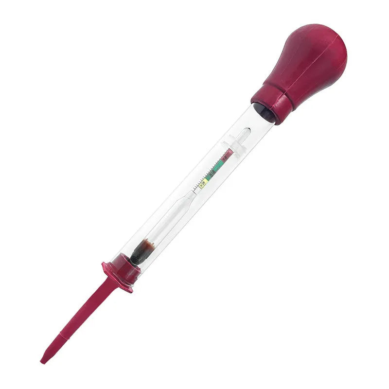 Electrohydraulic hydrometer suction type 330mm glass battery electrolyte densitometer