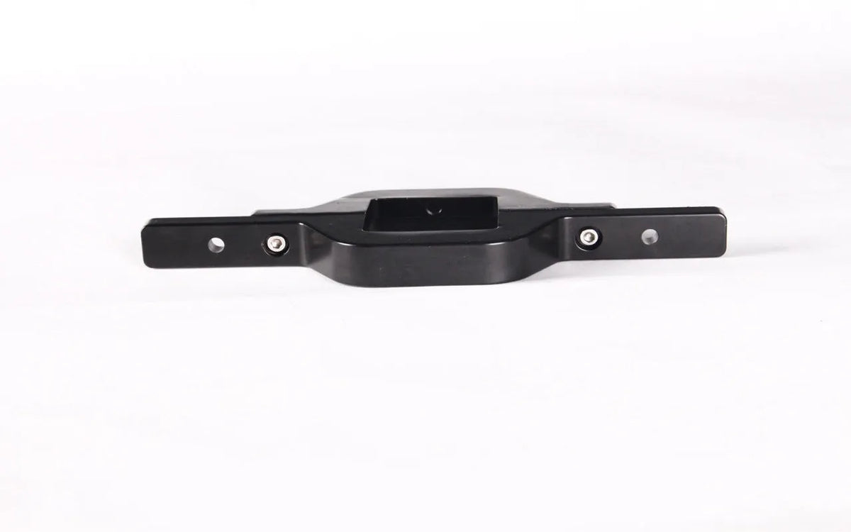 Black steel trailer hook lamp holder mounting bracket for vehicle lighting