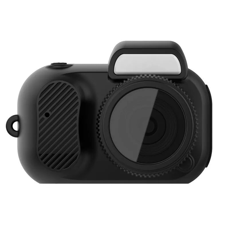 Black Y3000 HD outdoor sports camera with LCD screen on a plain background