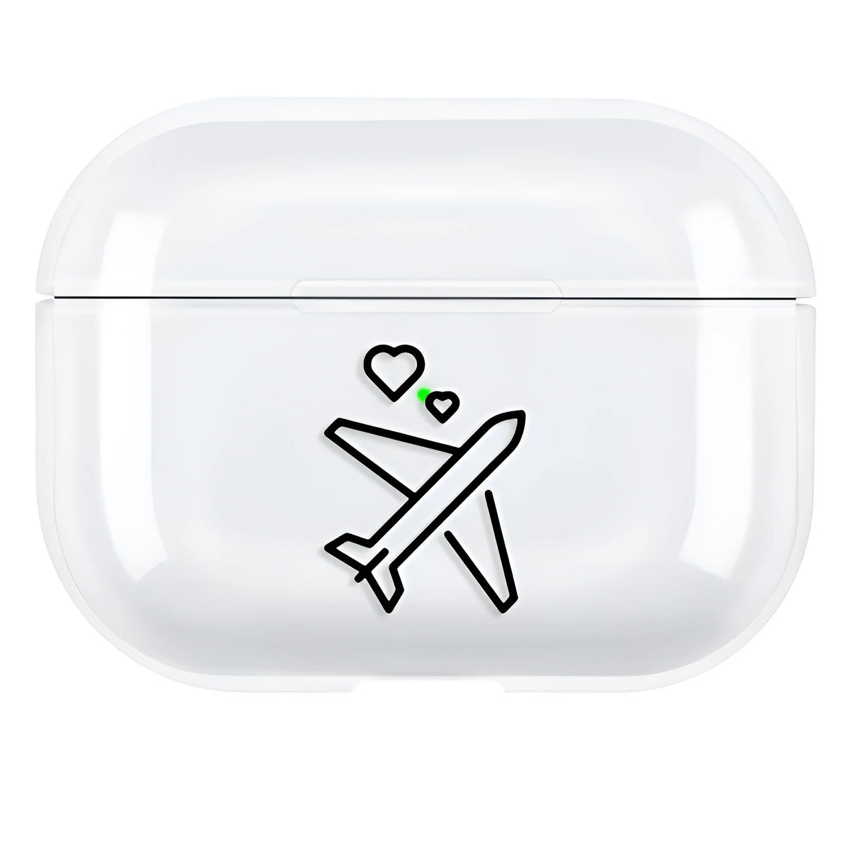 AirPods Pro 3 compatible protective shell case in PC plastic back cover design
