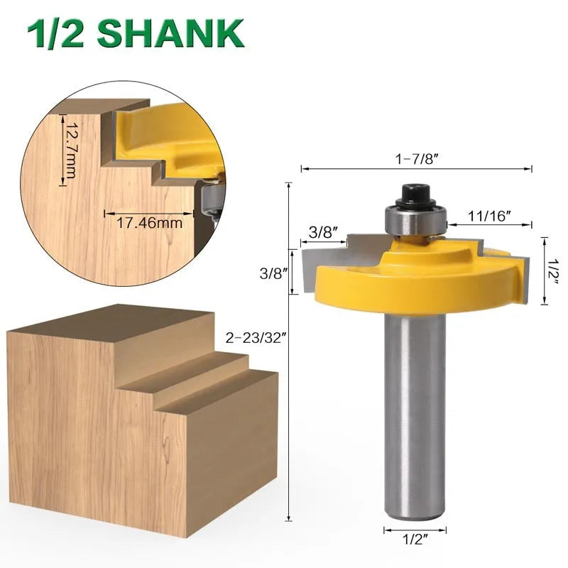Door and window step knife woodworking cutter with 12.7mm carbide blade