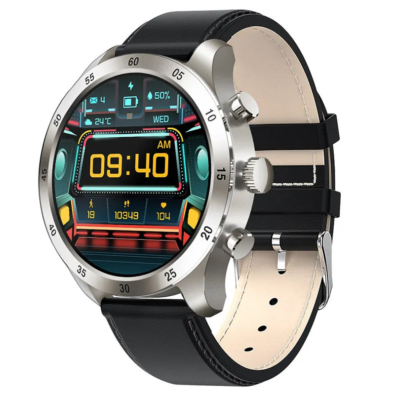 Bluetooth smart watch for Apple iOS with music display and calling functions in multiple colour options