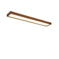 Solid wood long ceiling lamp in traditional Chinese style for balcony lighting