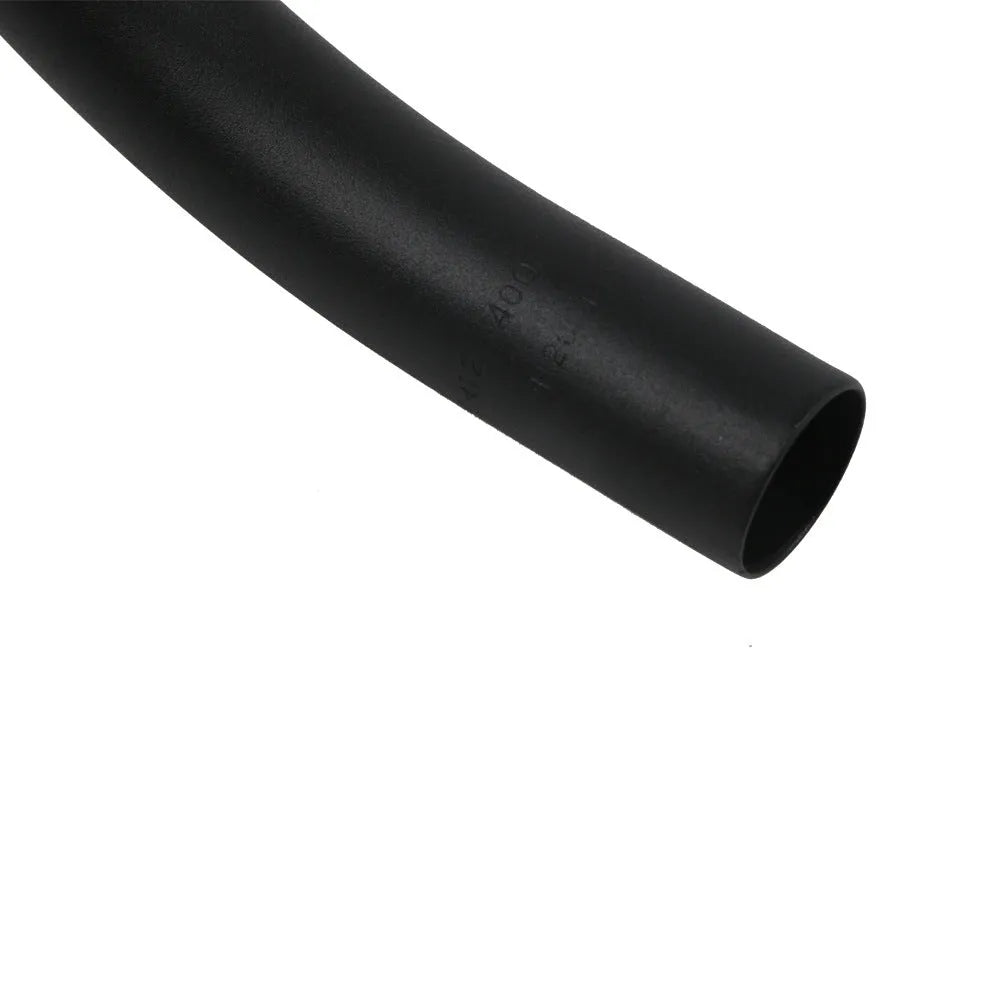 Black aluminium alloy road bike bent handlebar with 31.8mm clamp diameter