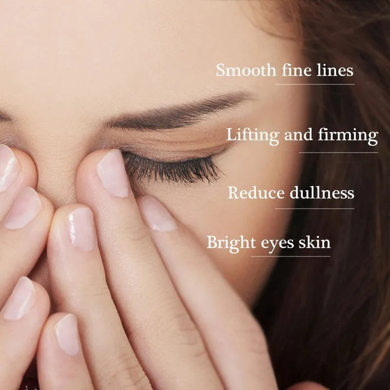 20g jar of peptide anti-dark circle eye cream for reducing puffiness