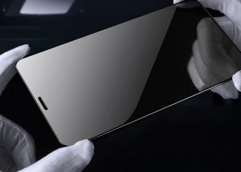 Samsung Galaxy phone tempered glass screen protector with full coverage and privacy filter option