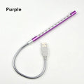 Spiral USB LED night light with aluminium alloy construction in six colour options