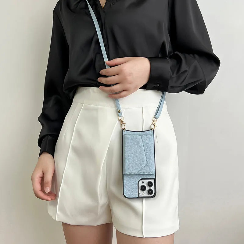 Faux leather solid colour iPhone case in Coffee, Beige, Yellow, Purple, Black, Pink or Sky Blue
