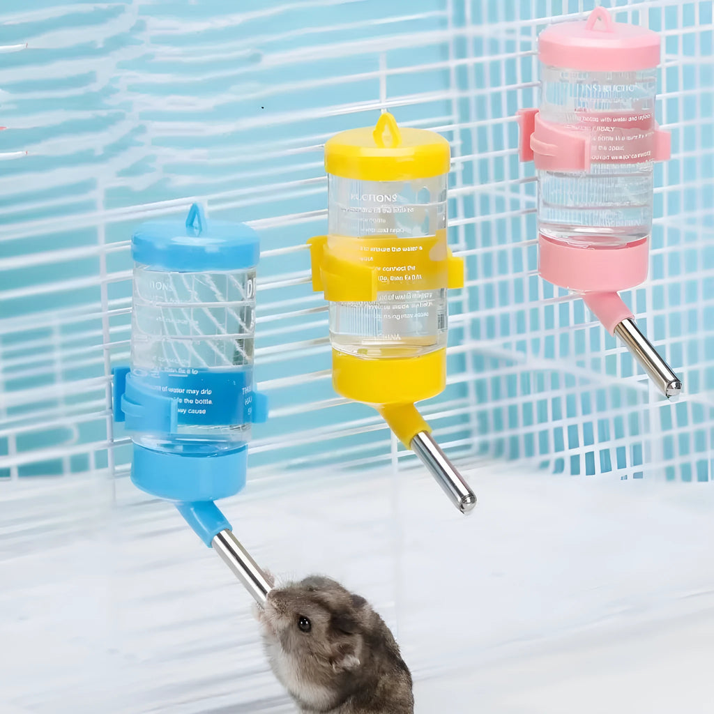 Green plastic ball kettle pet water feeder with leak-proof design on a white background.