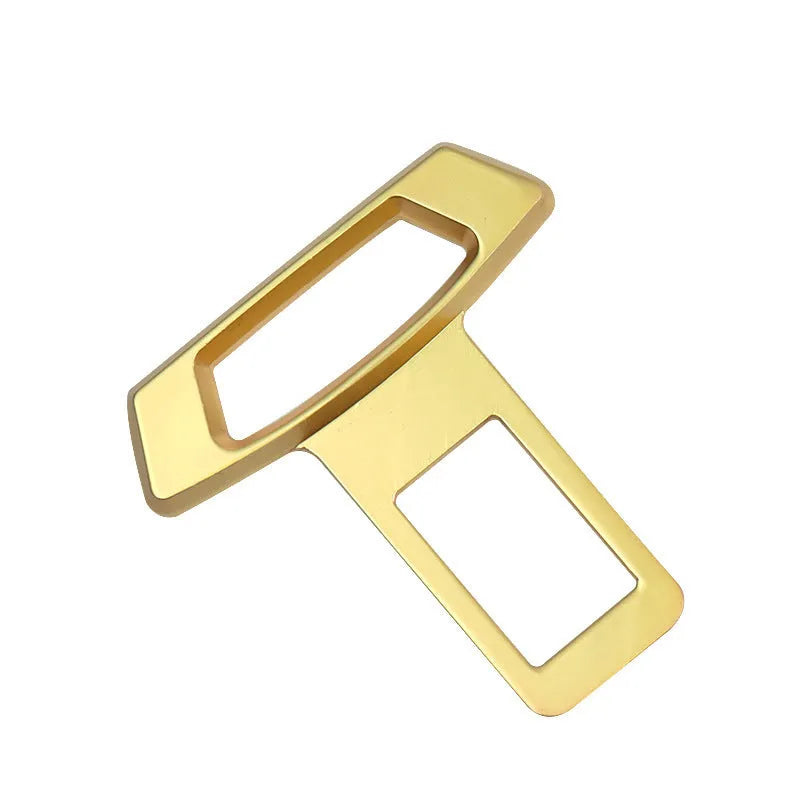 Metal car silencer insert shown in matte black, gold, and silver colour options for interior noise reduction