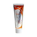 White 65ml car windscreen scavenging agent bottle for oil stain removal, dimensions 13.2cm by 4.7cm.