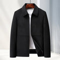 Men's slim fit casual jacket in vinyl fabric available in multiple colours