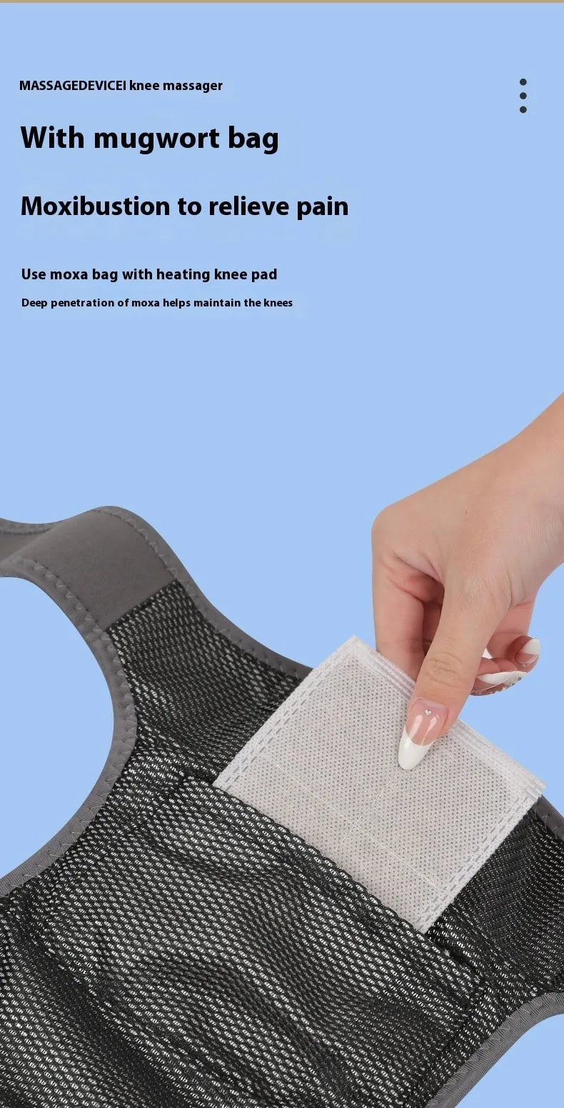 Gray rechargeable hand massage instrument with Type-C charging port