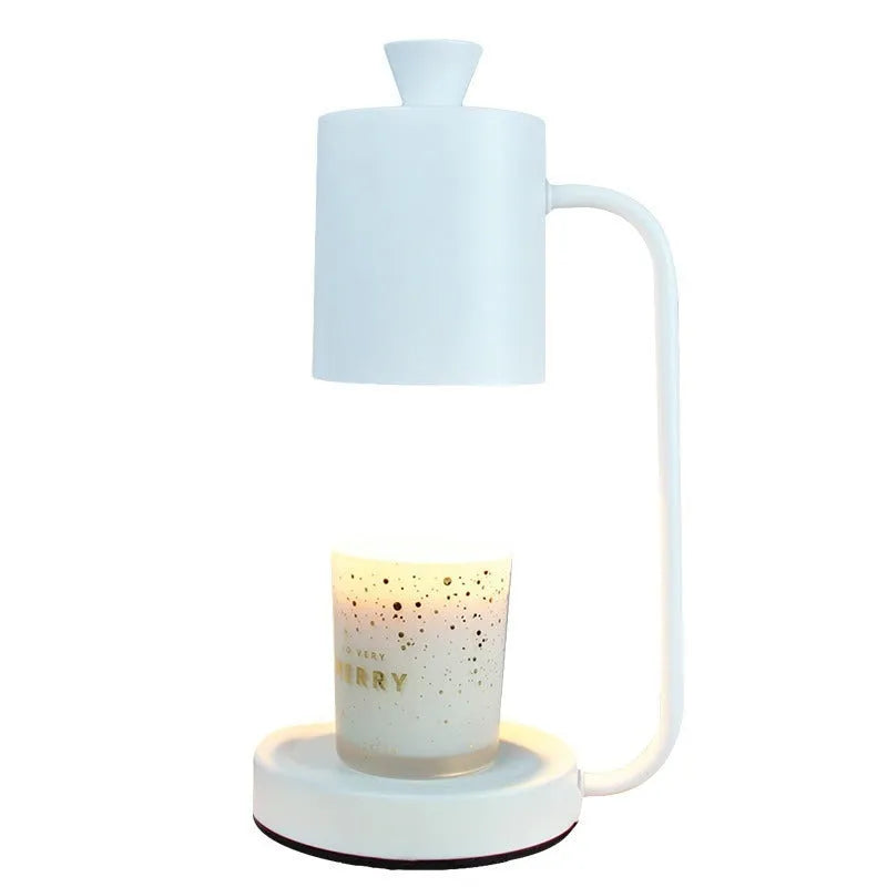 European-style aromatherapy wax lamp with dimmer switch in white or yellow colour