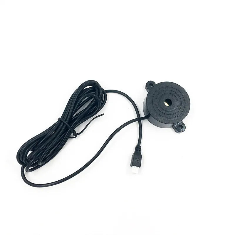 Four-sensor car reversing radar system with control module and installation tools