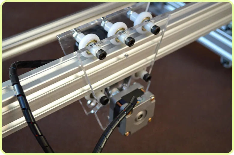 Miniature laser engraving machine with 3000mW power and 400x300mm work area for marking applications