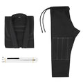 Brazilian Jiu-jitsu training uniform in cotton blend fabric with top and trousers