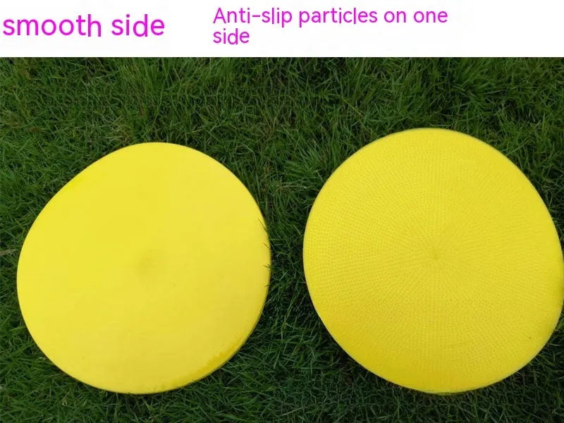 Football training target disc in multiple colours for foot basket row sports accuracy practice