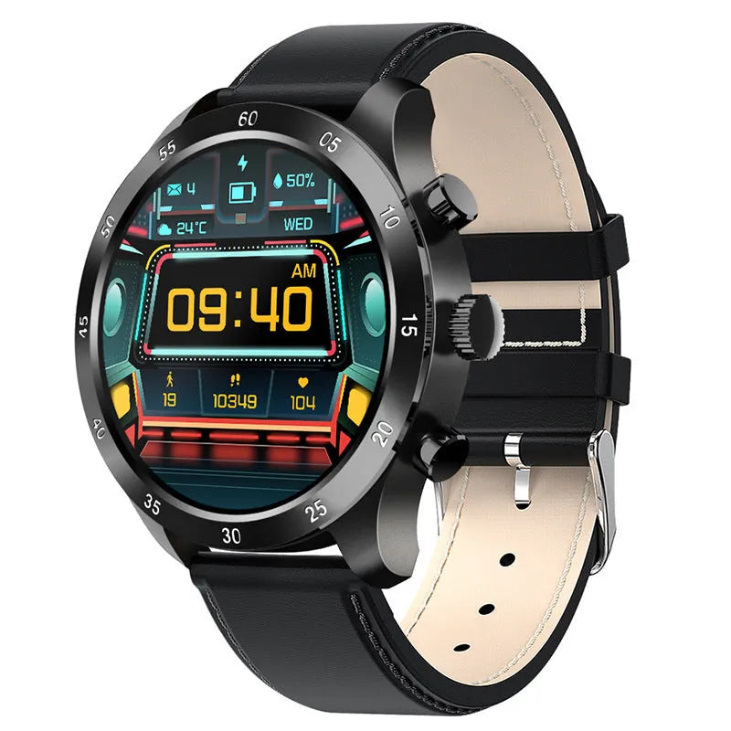 Bluetooth smart watch for Apple iOS with music display and calling functions in multiple colour options
