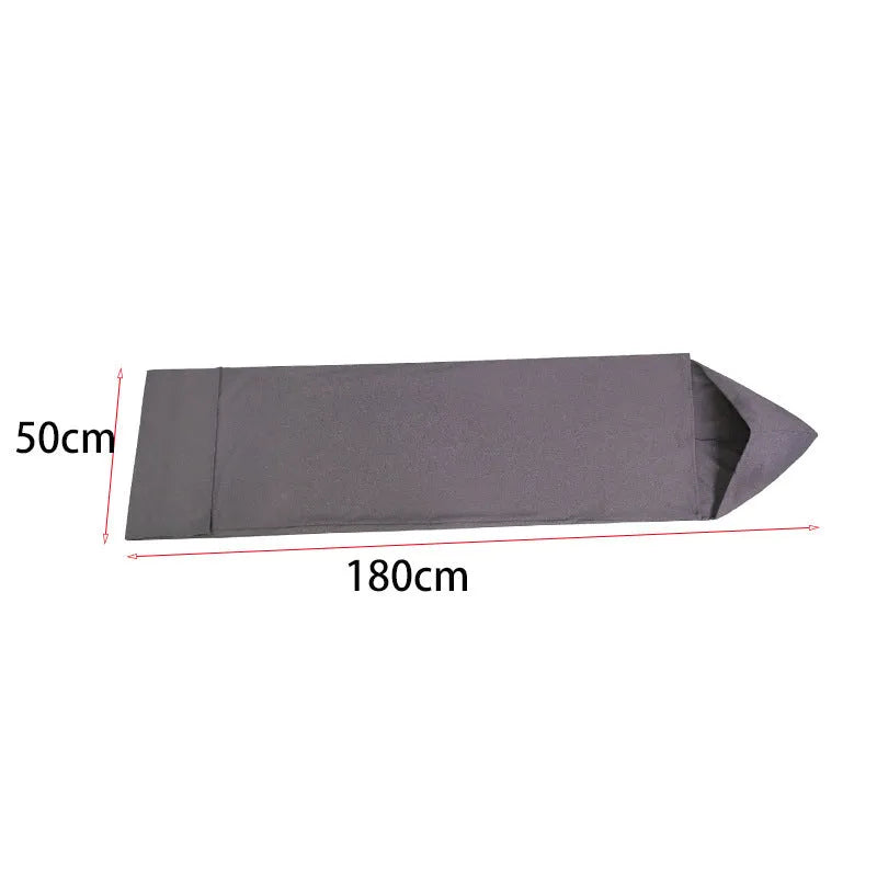 Grey de velvet home sleeping bag in adult and child sizes for parent-child leisure
