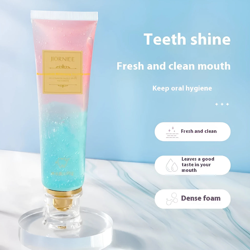 Nicotinamide dazzling white toothpaste tube 100g for adult oral cleaning and whitening