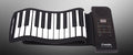 61 key folding hand roll piano with black keys, thickened hand feel, 128 tones and MIDI port