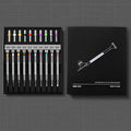 10-piece precision screwdriver repair toolkit for watches and glasses with 20 spare bits