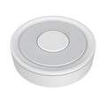 White square ZigBee smart home gateway measuring 78mm with USB power port
