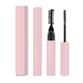 Eyebrow glue with brush for natural wild eyebrow styling in pink or white