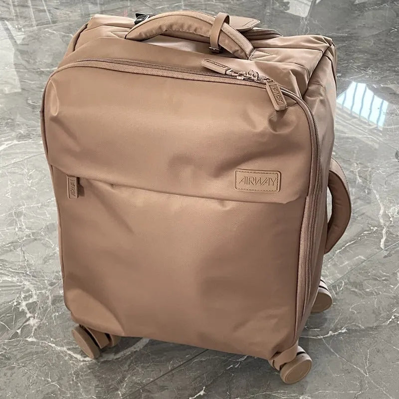 Waterproof Oxford cloth suitcase luggage with universal wheels in six colour options