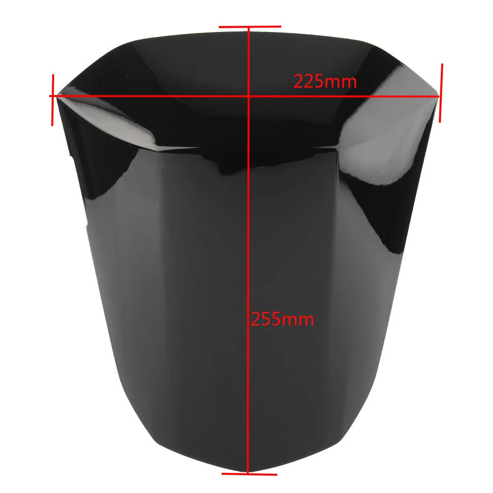 GSXR1000 motorcycle rear cowl seat cover in a choice of colours, showing its streamlined ABS plastic design.