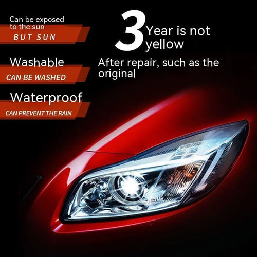 100ml bottle of car headlight restoration liquid for polishing foggy plastic lenses