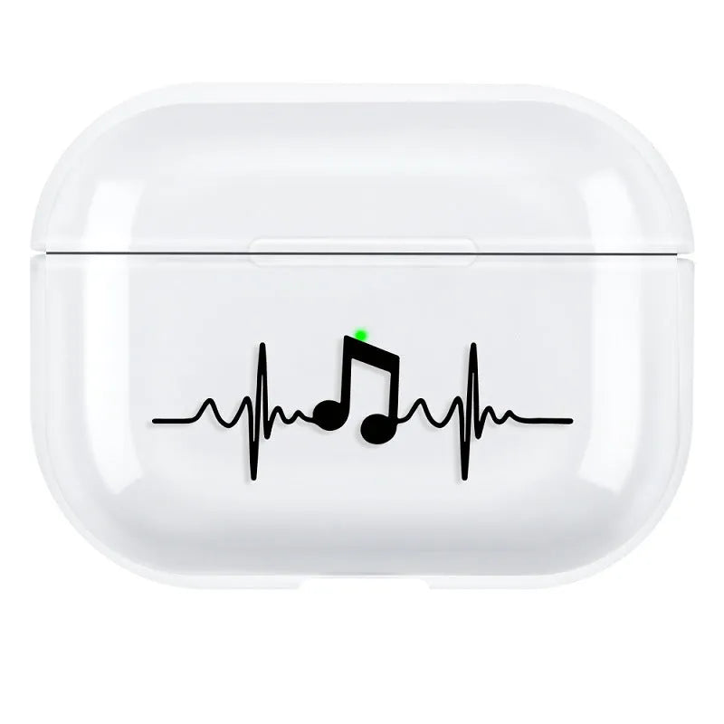 AirPods Pro 3 compatible protective shell case in PC plastic back cover design