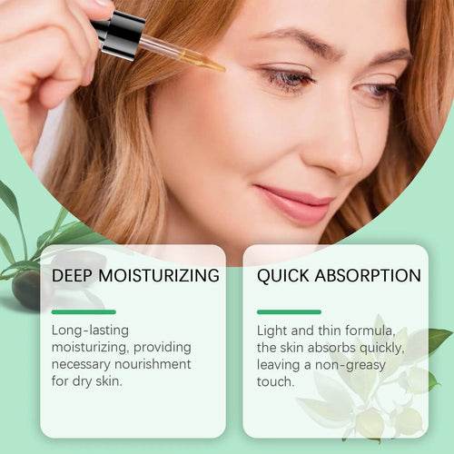 100ml organic jojoba oil facial essential oil bottle for skin moisturizing and hydration