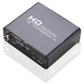 Black HDMI to DVI converter cable with coaxial audio output for safety monitors