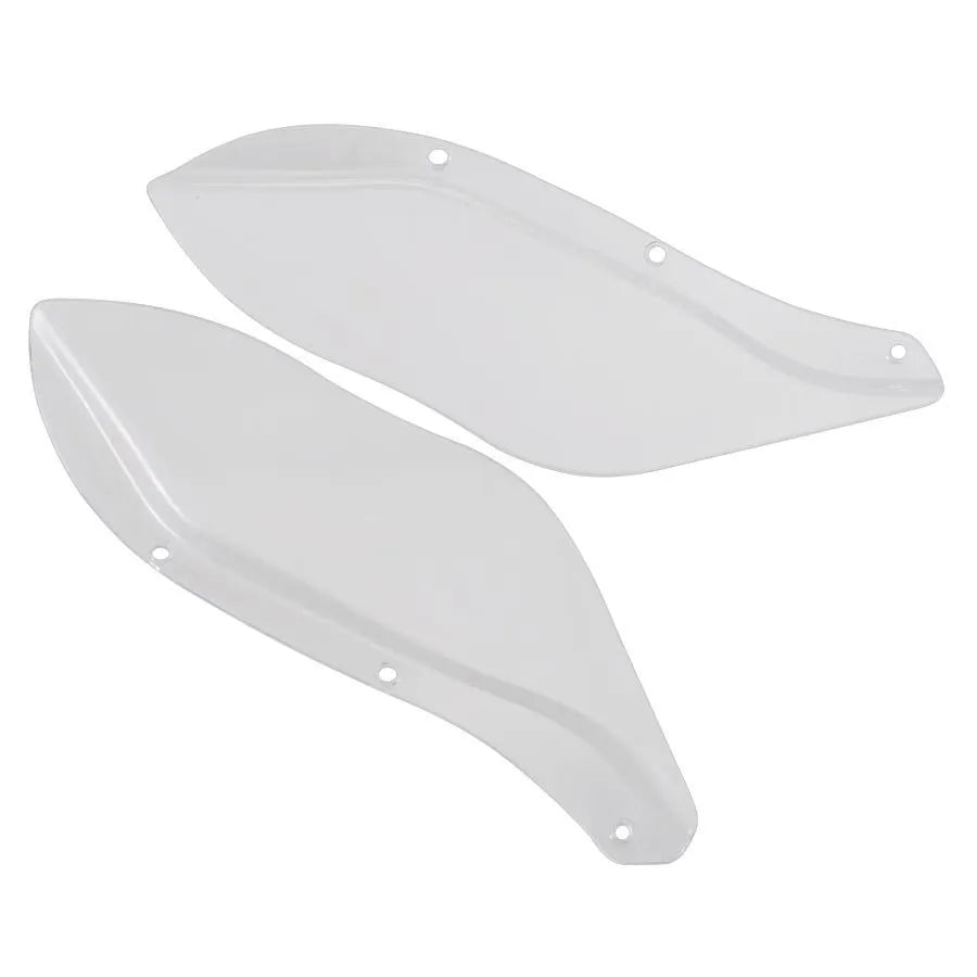 Harley Davidson motorcycle side wing head cover pair in ABS plastic for Touring models