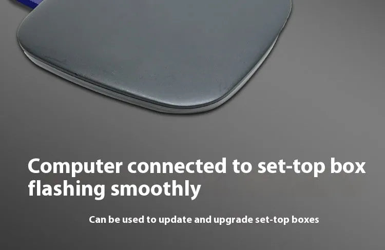 USB 3.0 data cable for mobile hard disk boxes with nickel-plated connectors.