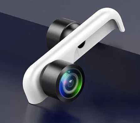 360 panoramic camera lens attached to Apple iPhone for instant panoramic photography