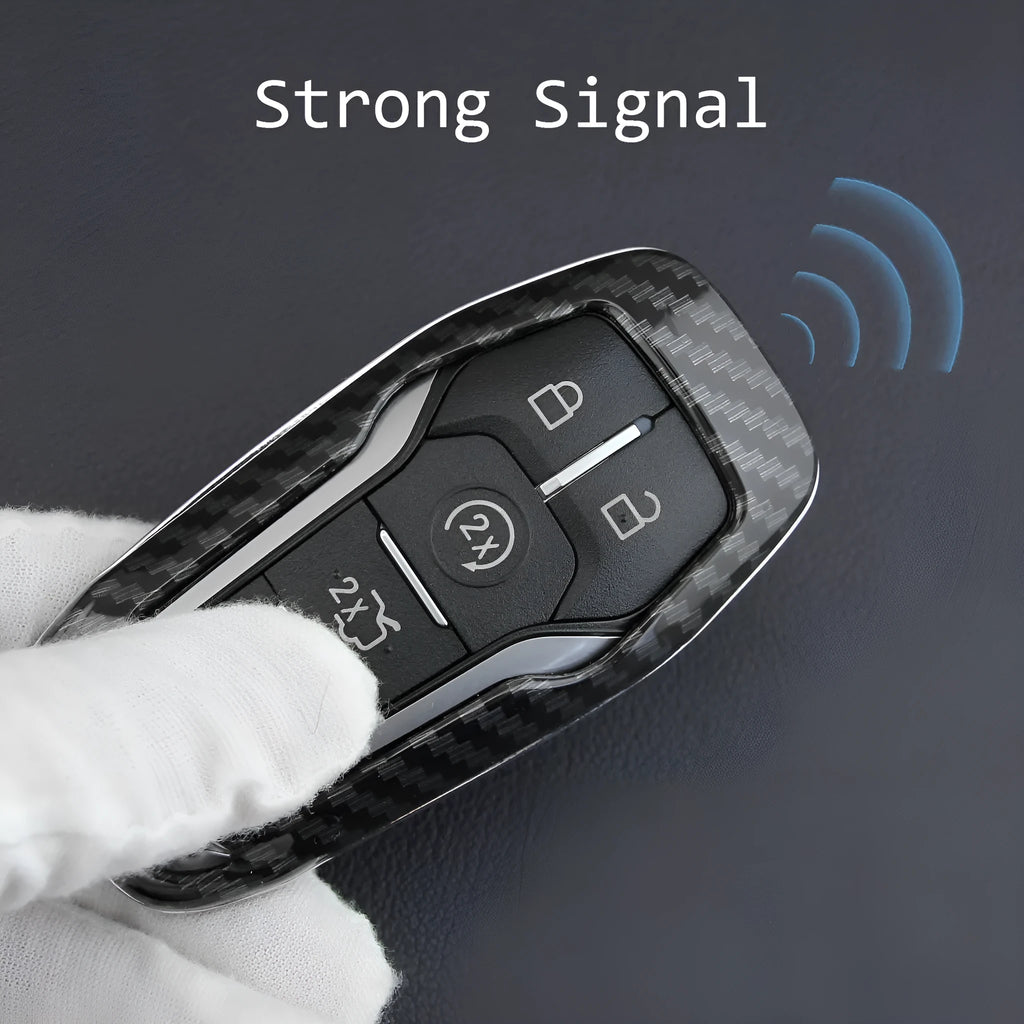 Plastic remote control protective shell for car key fob showing single shell design