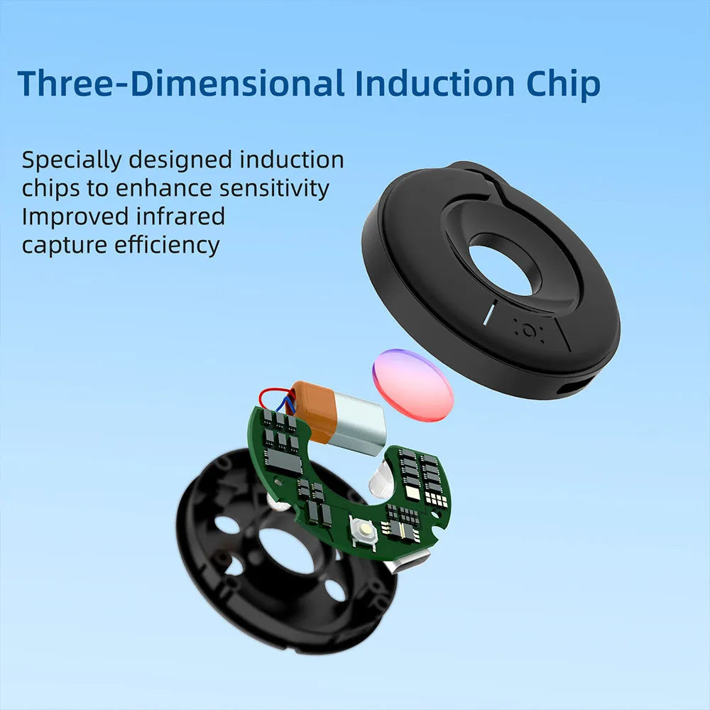 Compact infrared camera detector for finding hidden surveillance devices with 5 metre range