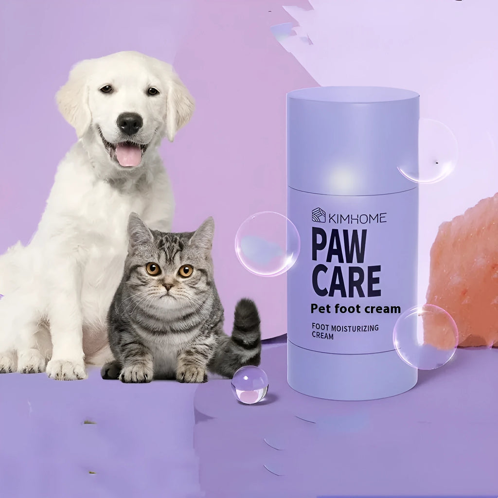 40g tube of pet foot cream with Brazil palm wax for dog and cat claw care