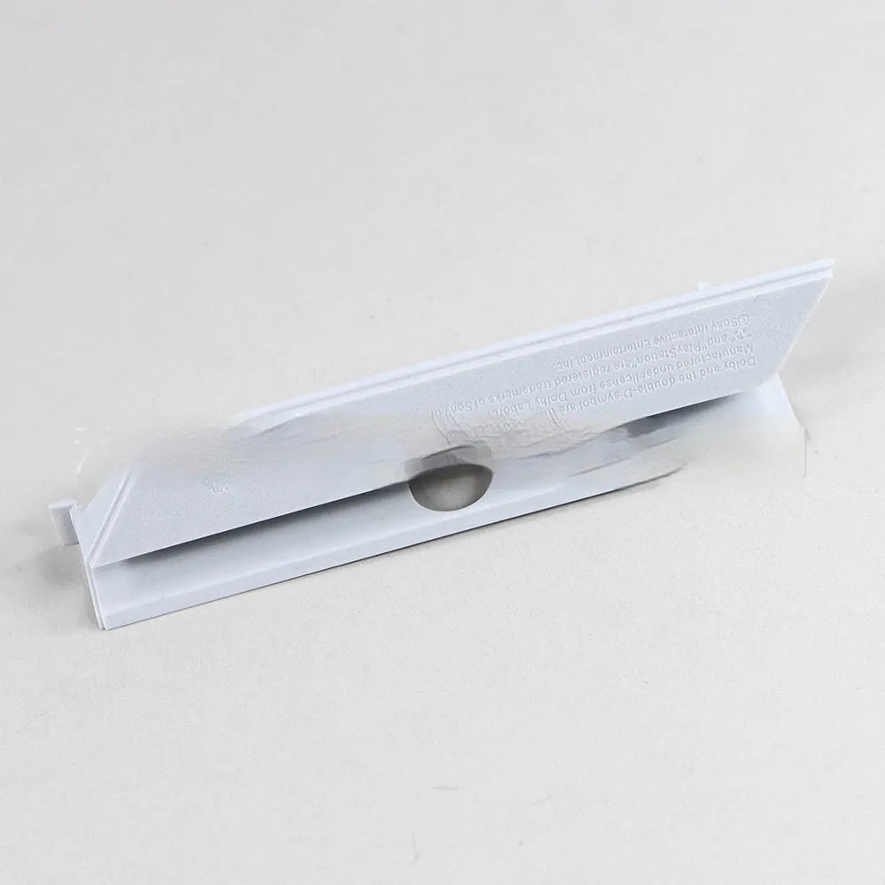 Black and white plastic hard drive covers for 3.5-inch drive bays