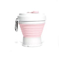 Blue quick refrigeration pinch cup showing cylindrical shape and pinch activation mechanism for beverage cooling